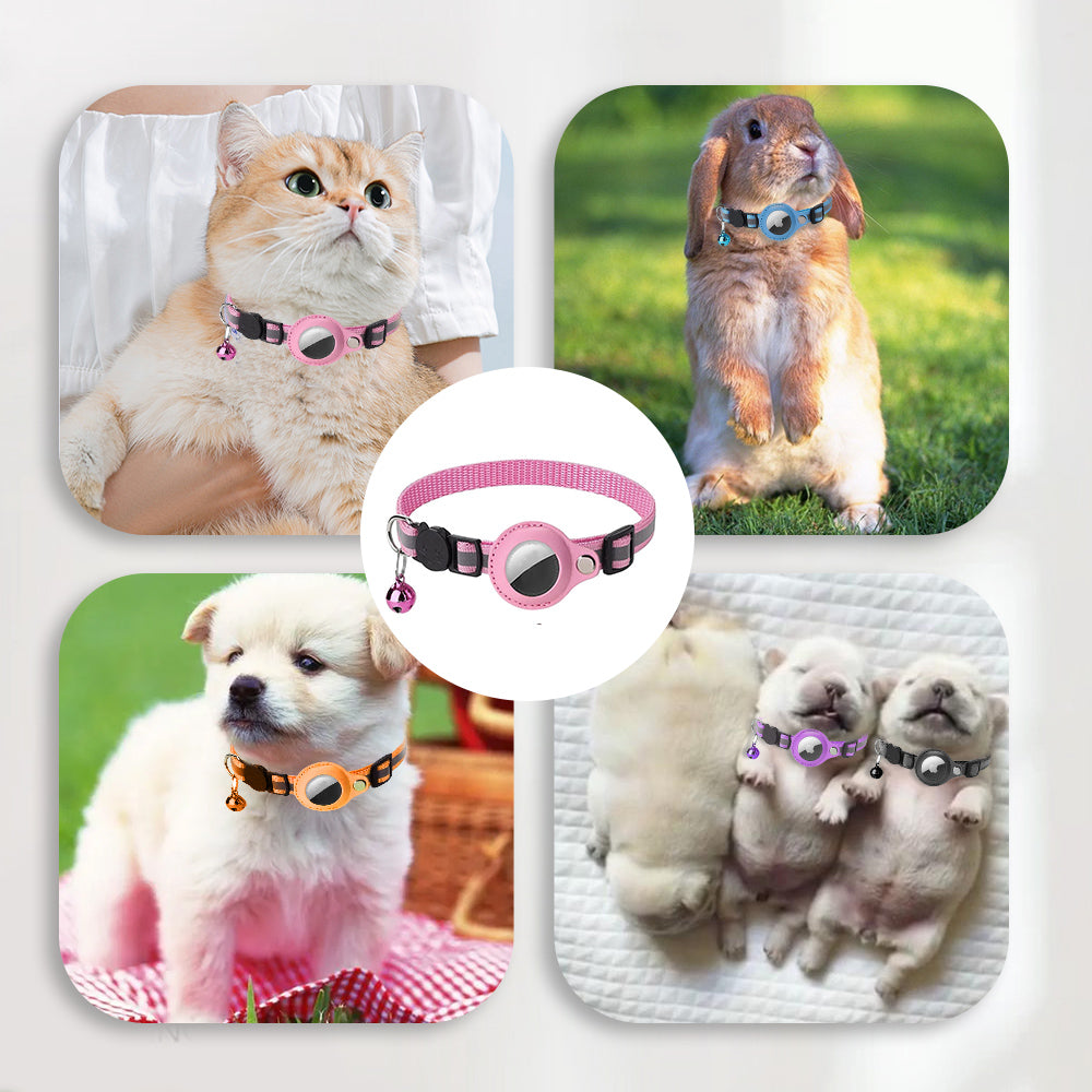 Waterproof Apple AirTag Holder Collar for Pets with Safety Buckle and Bell - Eastlakes Electronics Australia